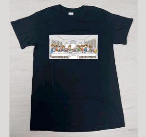 STUDIO ZEAK  (omoidefz750)さんの最後の晩餐の絵画をオマージュしたＴシャツデザイン作成(たたき有)への提案