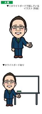 アユカワさん (ayukawa3)さんの社員の似顔絵作成（HPに使用予定・5名分）への提案