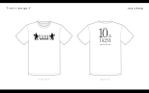 asa-chang (asa-chang)さんのメンズ美容室10周年記念Tシャツ作成への提案