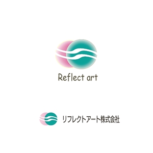 studio-air (studio-air)さんの「アートをリフレクト（反響）する」企業のロゴ制作への提案
