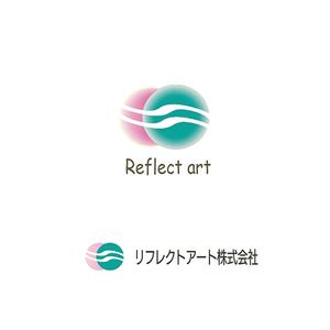 studio-air (studio-air)さんの「アートをリフレクト（反響）する」企業のロゴ制作への提案