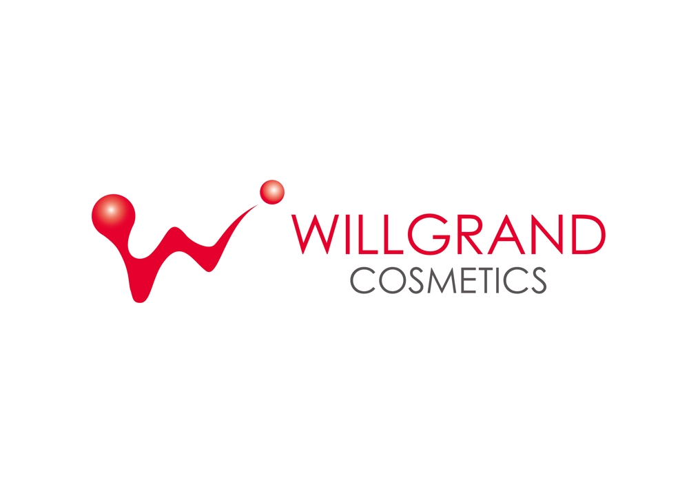 「WILLGRAND　COSMETICS」のロゴ作成