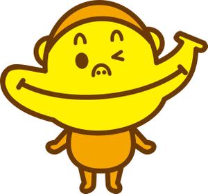 nougo (noguo3)さんのバナナジュース販売の店舗のキャラクターデザインへの提案