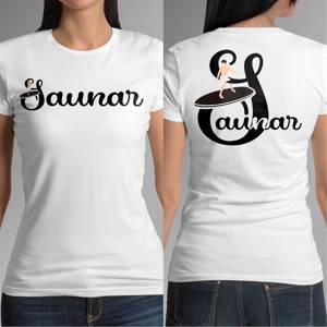 竜の方舟 (ronsunn)さんのサウナ（SAUNA）ロゴのTシャツデザイン作成への提案