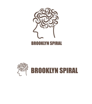 d-ta910n (ta910n)さんのパーマヘアスタイル「ブルックリンスパイラル」のロゴへの提案