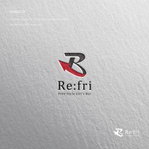 doremi (doremidesign)さんのガールズバー「Re:fri」のロゴ製作依頼への提案