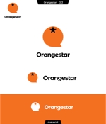 queuecat (queuecat)さんのインフルエンサー事業会社「株式会社Orangestar」の企業ロゴへの提案
