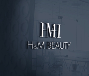 RYUNOHIGE (yamamoto19761029)さんの化粧品ブランド　株式会社H&M BEAUTYのロゴへの提案