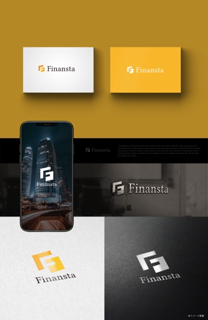 solo (solographics)さんの金融専門職の人材サービス「Finansta（フィナンスタ）」のロゴへの提案