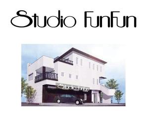 yamato_no_kuniさんの「STUDIOFUNFUN」のロゴ作成（切り出し文字看板などにも使う可能性あり）への提案