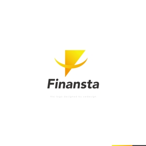 Ü design (ue_taro)さんの金融専門職の人材サービス「Finansta（フィナンスタ）」のロゴへの提案
