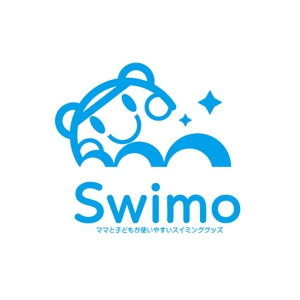 Cheshirecatさんの「子ども向けスイミンググッズ「Swimo」のロゴデザインをお願いします」のロゴ作成への提案