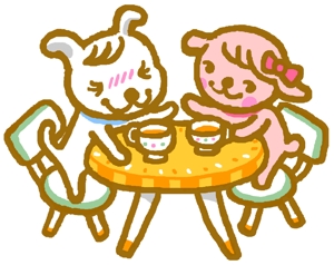 HITPOINT (picnicx)さんのドッグカフェのキャラクターデザインへの提案