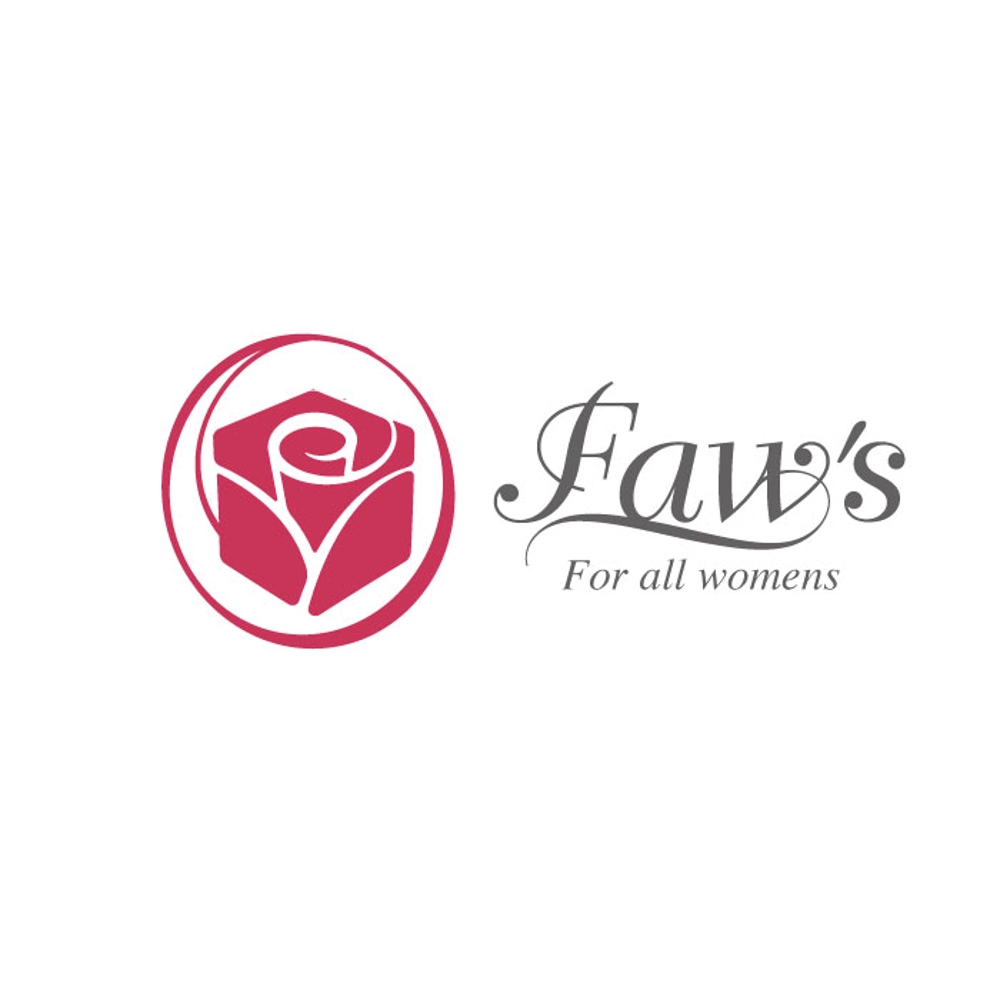 女性が経営する会社  Faw'sのロゴ