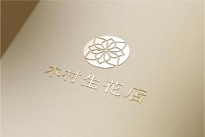 k_31 (katsu31)さんの老舗の花屋「木村生花店」のロゴへの提案