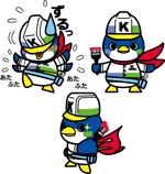 loveinko (loveinko)さんの塗装屋さんのペンギンキャラクターデザインへの提案