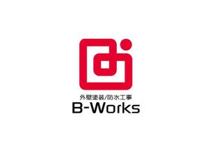 あどばたいじんぐ・とむ (adtom)さんの外壁塗装専門店　B-Works　の会社ロゴ制作への提案