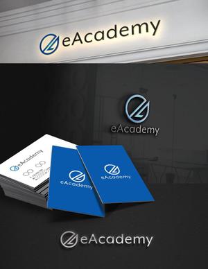 DR.DESIGN (Nakamura__)さんの英語学習塾「eAcademy（イーアカデミー）」のロゴへの提案