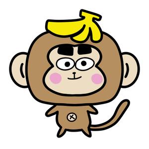 つぶお (TUBUO)さんのバナナジュース販売の店舗のキャラクターデザインへの提案