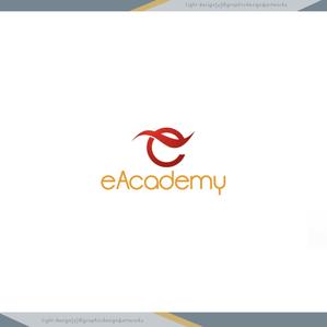 XL@グラフィック (ldz530607)さんの英語学習塾「eAcademy（イーアカデミー）」のロゴへの提案