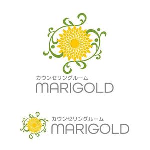 j-design (j-design)さんの前向きになれる「カウンセリングルーム MARIGOLD」のロゴデデザインへの提案