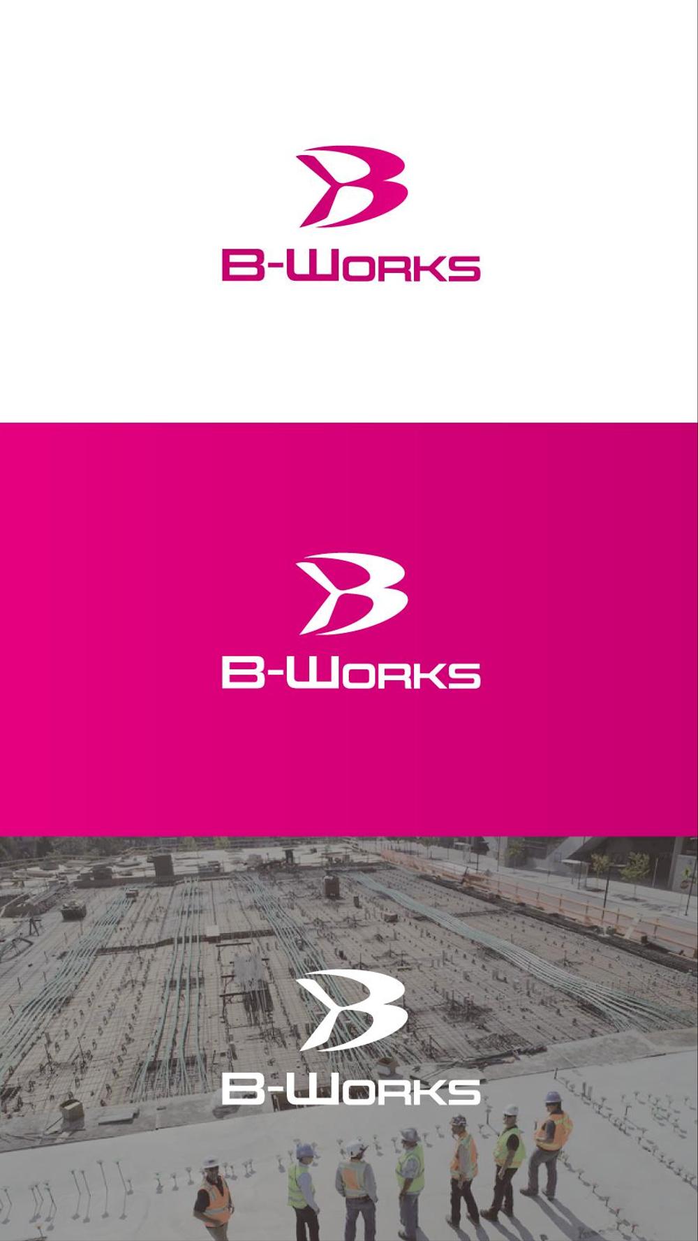 外壁塗装専門店　B-Works　の会社ロゴ制作