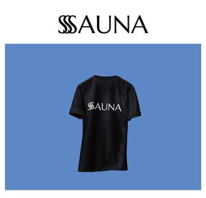 ::: Sashart ::: (Saorii1002)さんのサウナ（SAUNA）ロゴのTシャツデザイン作成への提案