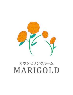 tatuya.h (05250704nahochi)さんの前向きになれる「カウンセリングルーム MARIGOLD」のロゴデデザインへの提案