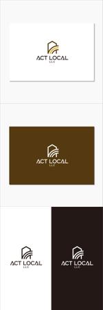 chpt.z (chapterzen)さんの地域に貢献したい不動産屋「ACT LOCAL」のロゴへの提案