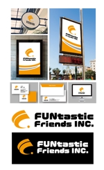 Hernandez (king_j)さんのオンライン幼稚園のFUNtastic Friends INC.のロゴとシンボルマークへの提案