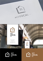 Morinohito (Morinohito)さんの地域に貢献したい不動産屋「ACT LOCAL」のロゴへの提案
