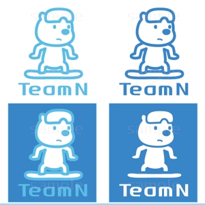THE_watanabakery (the_watanabakery)さんのスノーボードチーム「Team N」のロゴ製作依頼への提案