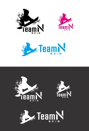 KOHana_DESIGN (diesel27)さんのスノーボードチーム「Team N」のロゴ製作依頼への提案