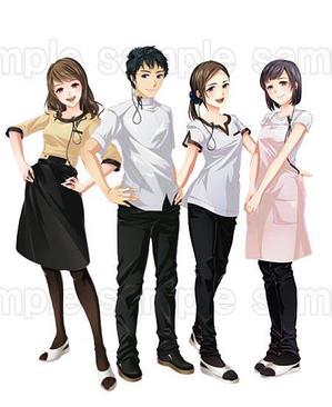 福弥 (fukumioco)さんの社員の似顔絵作成（HPに使用予定・5名分）への提案