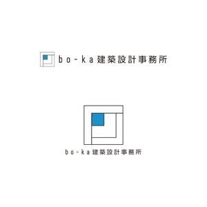 kcd001 (kcd001)さんのbo-ka建築設計事務所のロゴマークデザインへの提案