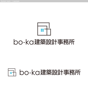 cambelworks (cambelworks)さんのbo-ka建築設計事務所のロゴマークデザインへの提案