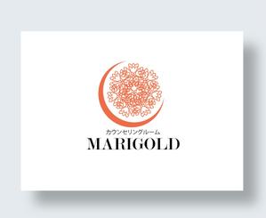 IandO (zen634)さんの前向きになれる「カウンセリングルーム MARIGOLD」のロゴデデザインへの提案