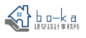 Kang Won-jun (laphrodite1223)さんのbo-ka建築設計事務所のロゴマークデザインへの提案