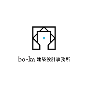 358eiki (tanaka_358_eiki)さんのbo-ka建築設計事務所のロゴマークデザインへの提案