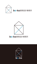 serve2000 (serve2000)さんのbo-ka建築設計事務所のロゴマークデザインへの提案