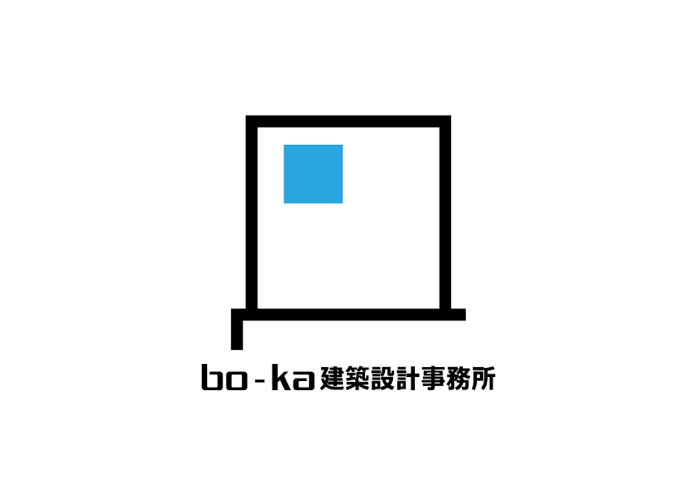 bo-ka建築設計事務所のロゴマークデザイン