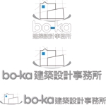 マルコ (designmarco)さんのbo-ka建築設計事務所のロゴマークデザインへの提案