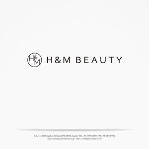 H-Design (yahhidy)さんの化粧品ブランド　株式会社H&M BEAUTYのロゴへの提案