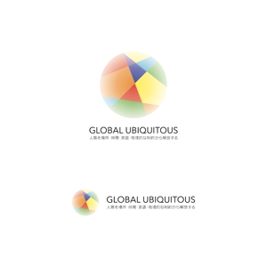 nabe (nabe)さんのコーポレートミッション「グローバル・ユビキタス」のロゴへの提案