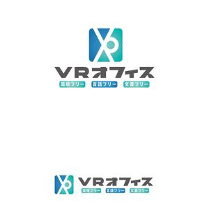 Lily_D (dakir)さんの 国境フリー・言語フリー・文書フリー『 VRオフィス』のロゴ への提案