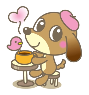 chantomo ()さんのドッグカフェのキャラクターデザインへの提案