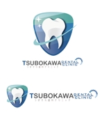 Kang Won-jun (laphrodite1223)さんの口の中を守る歯科医院「つぼ川歯科医院」のロゴへの提案