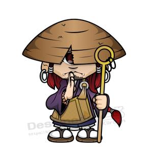 きいろしん (kiirosin)さんの【声優事務所より「一つ目和尚」キャラデザイン募集】への提案