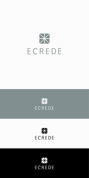 designdesign (designdesign)さんの初の自社ブランドマンション「ECREDE」のロゴ作成への提案