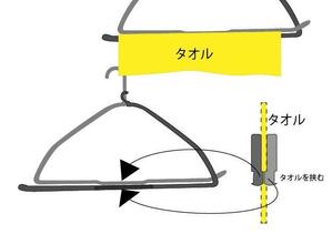 futo (futo_no_jii)さんの上下一体型【魔法のハンガー】デザインを募集します！への提案
